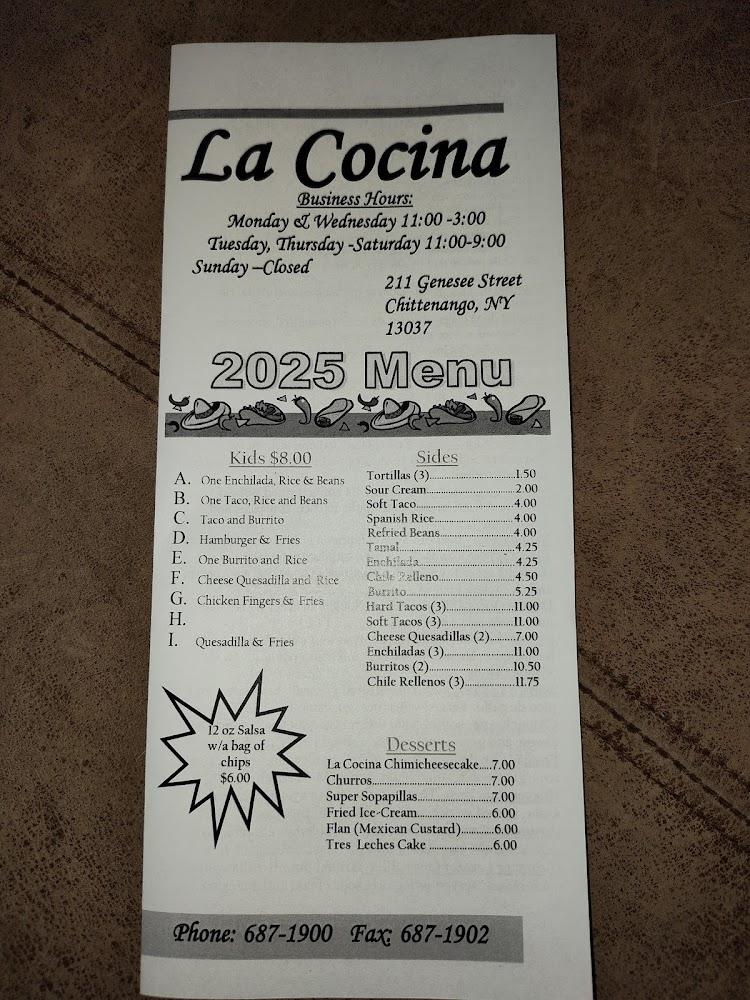La Cocina One Taco, Rice And Beans